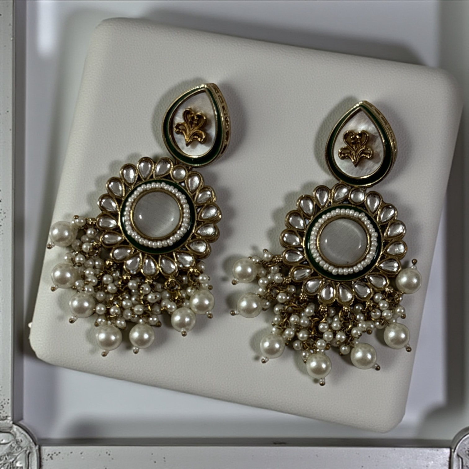 Shvetika Chandbali Earrings