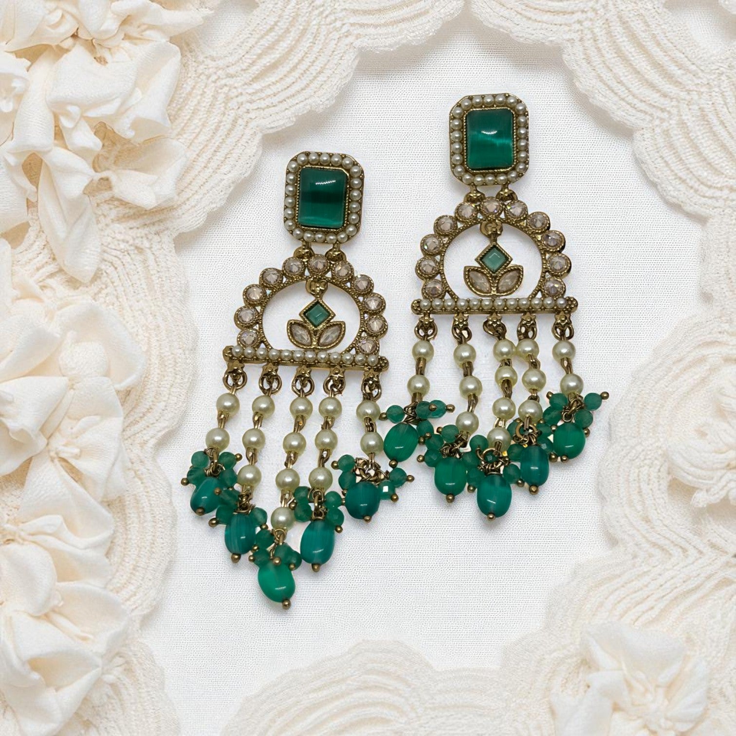 TurqAura Dangles