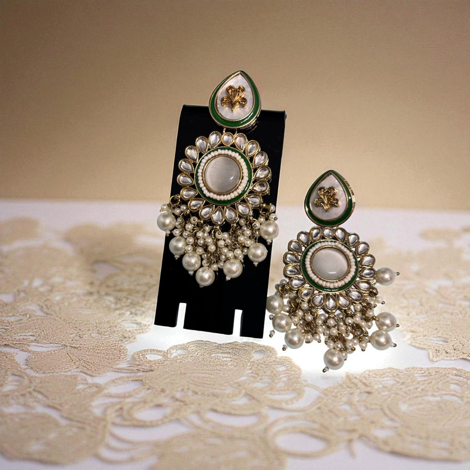 Shvetika Chandbali Earrings