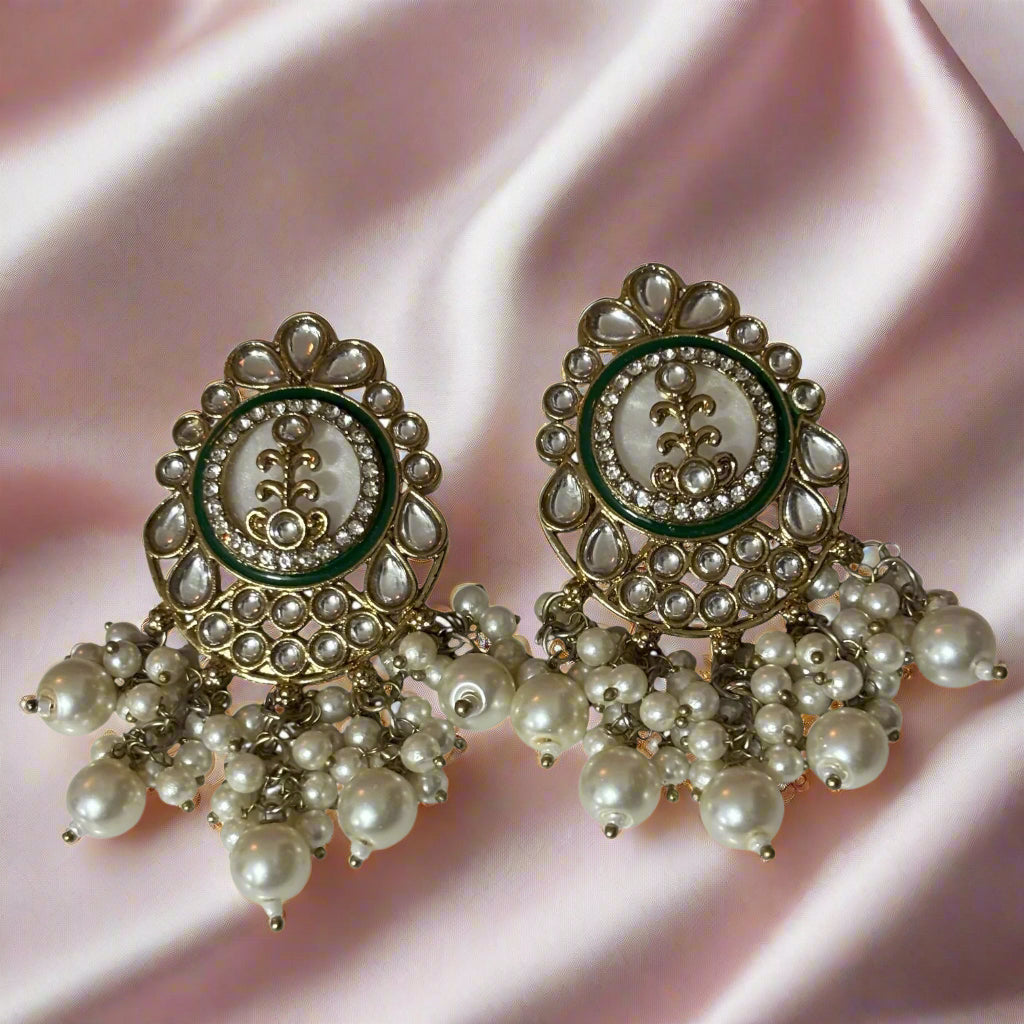 Zariyaa Meenakari Dangles