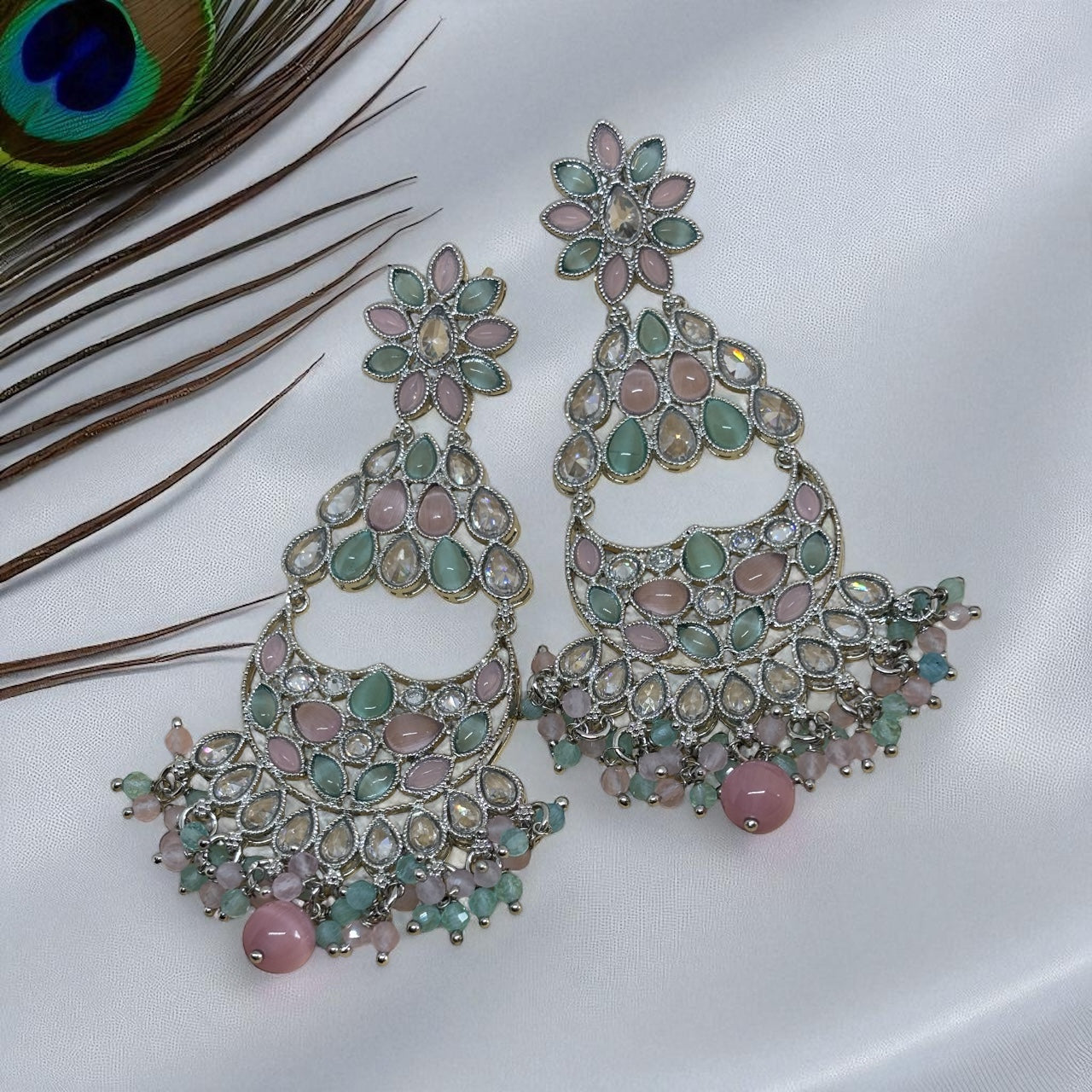 Zivaara Multicolour Chandbali