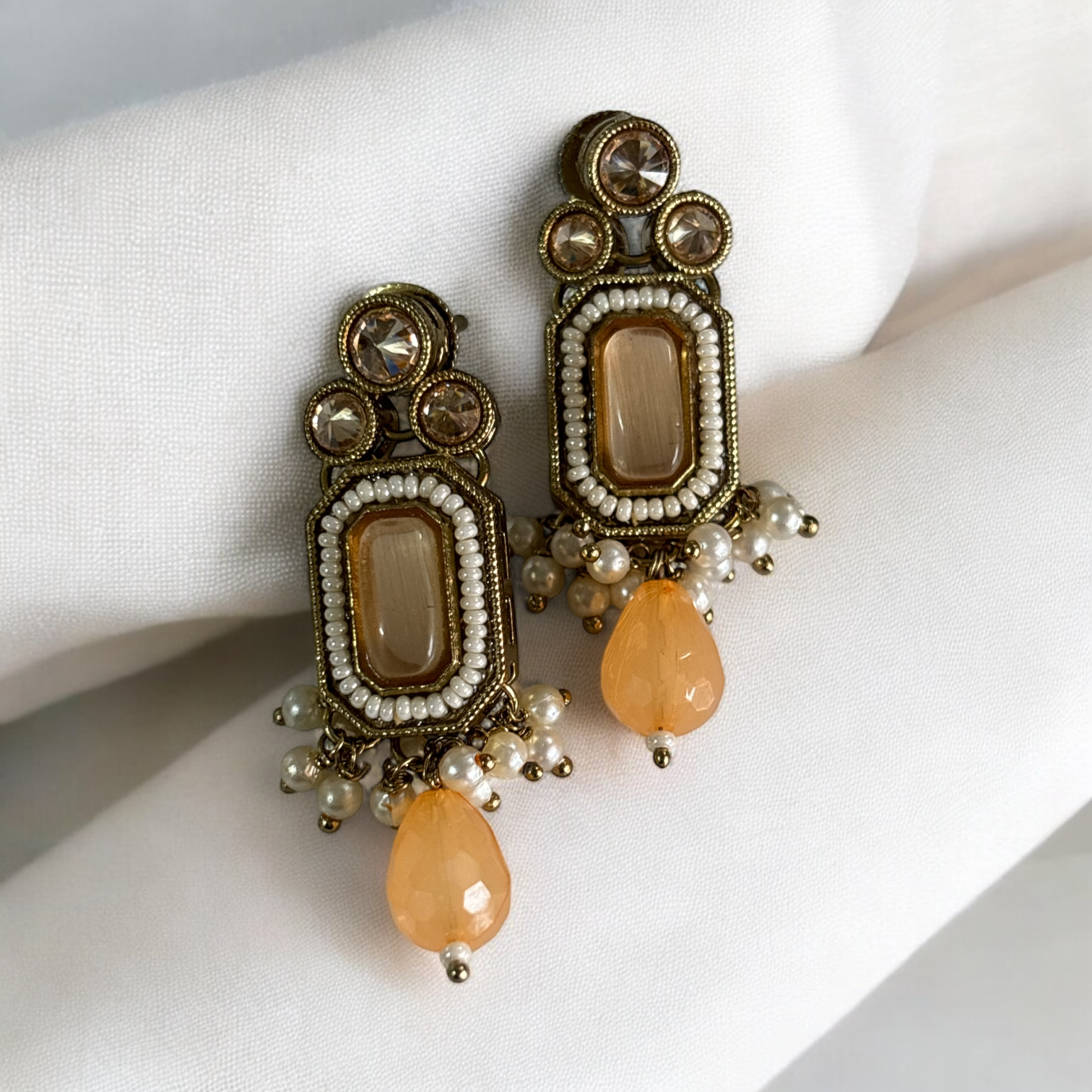 Golden Aura Dangles
